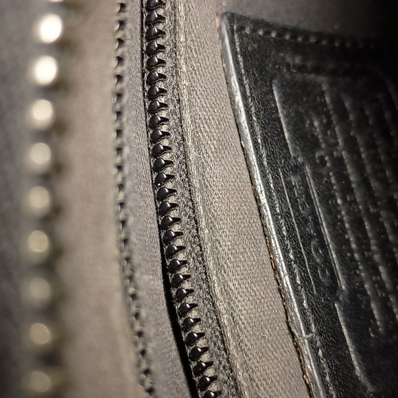 Coach Black Leather Purse - Picture 7 of 8